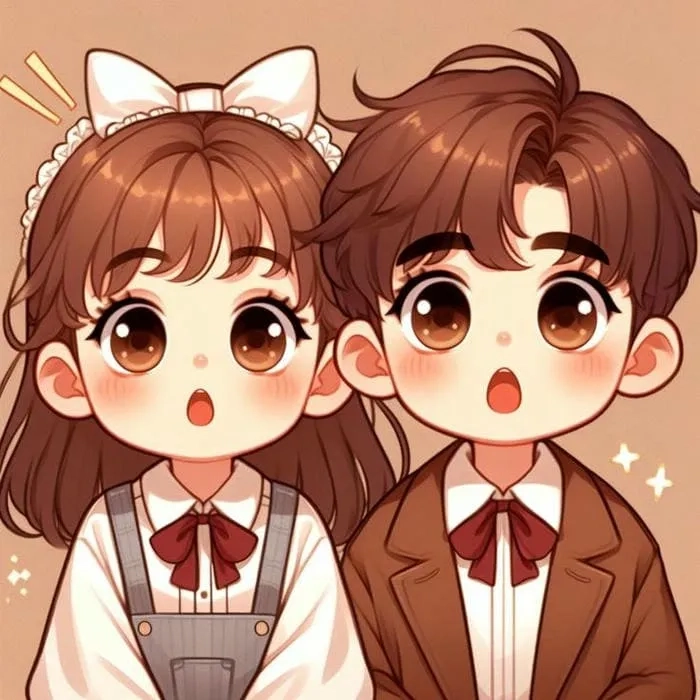 Tải ngay avatar ảnh cặp đôi anime chibi cute đẹp nhất