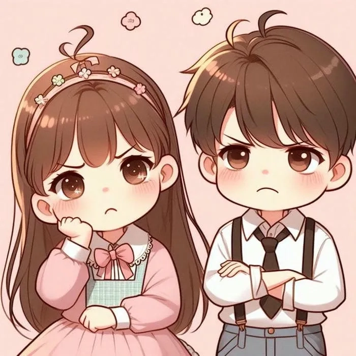 Những dễ thương ảnh cặp đôi anime chibi cute siêu hot