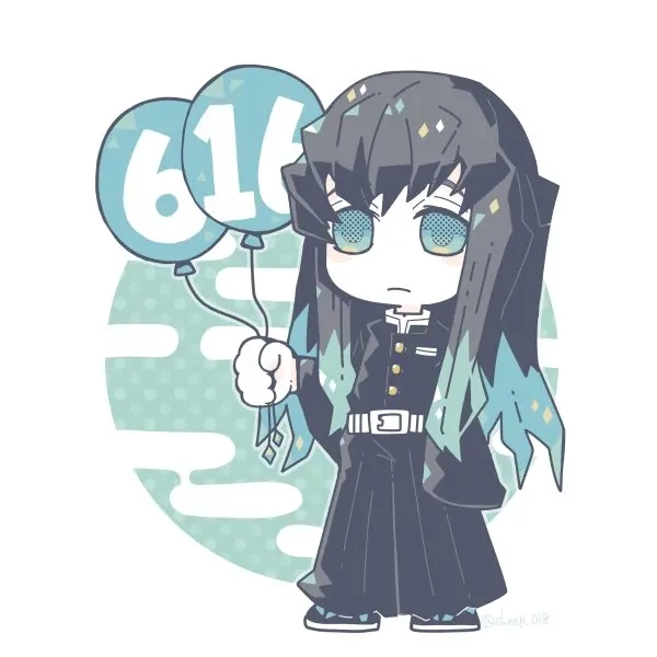 Tokito Muichiro cute chibi nhìn là thích