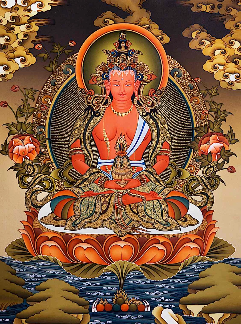 Thưởng thức ảnh phật a di đà phật chân thực và ý nghĩa