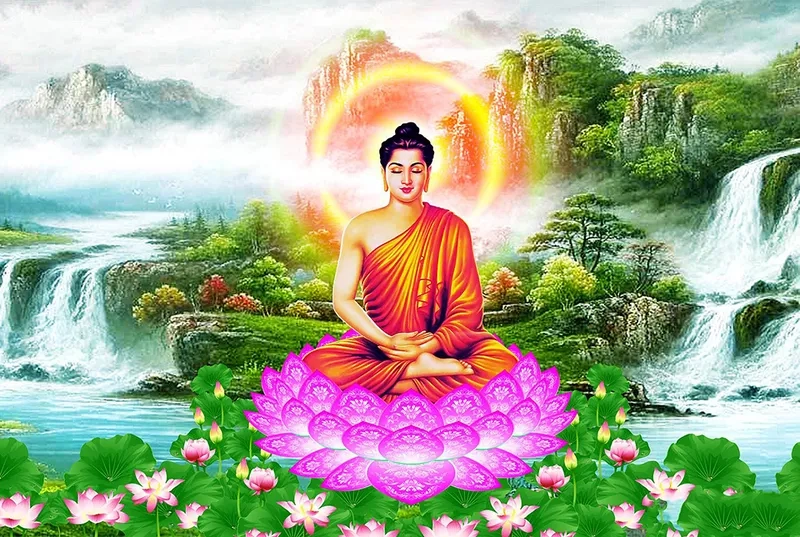 Khám phá hình ảnh phật thích ca thành đạo huyền bí