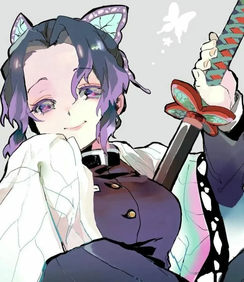 Ảnh Shinobu manga đầy thần thái và cuốn hút