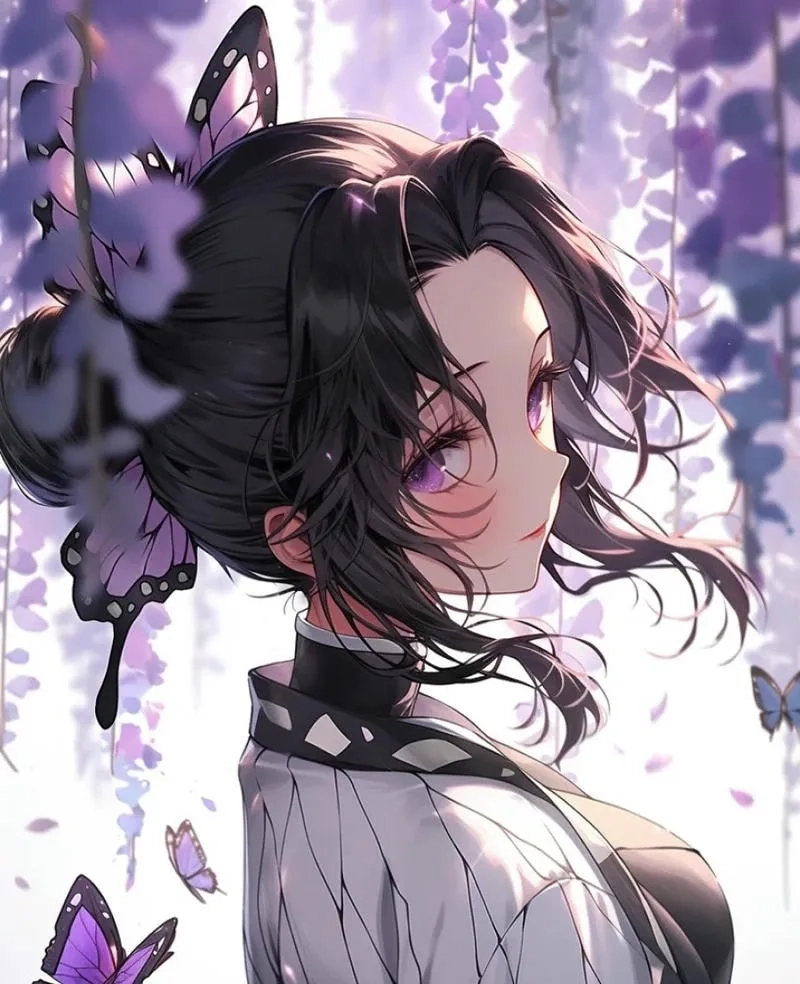 Ảnh Shinobu anime với phong cách nghệ thuật đặc sắc