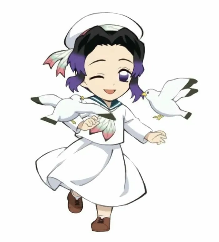 Hình ảnh Shinobu chibi dễ thương và đáng yêu