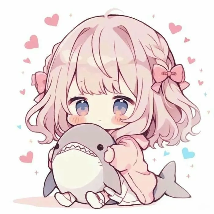 Hình ảnh anime nữ cute mang đến vẻ đẹp trong sáng