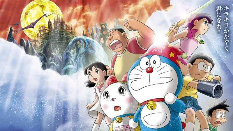 Cartoon Doraemon Nobita đôi bạn thân thiết từ thuở ấu thơ