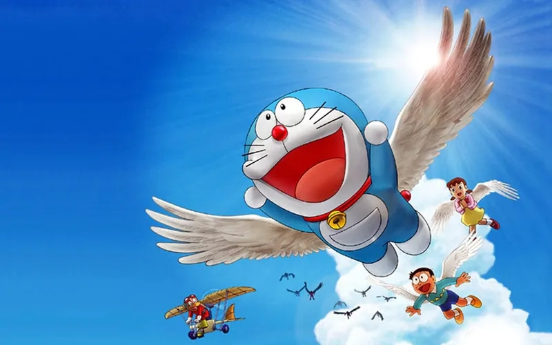 Hình nền Doremon ngầu dành cho fan đam mê cá tính