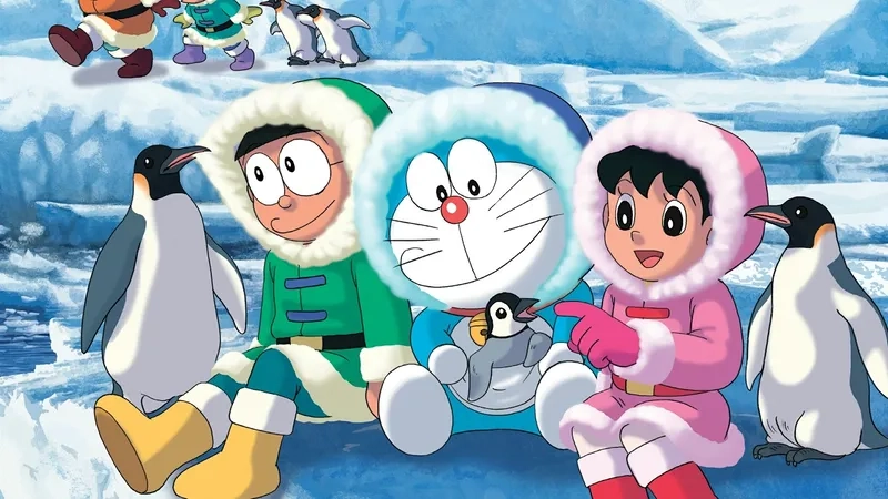 Nobita và Doraemon ngầu cặp bài trùng cực chất