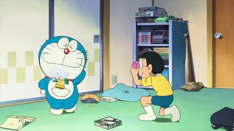 Doraemon và Nobita cute dễ thương hết nấc fan cưng liền