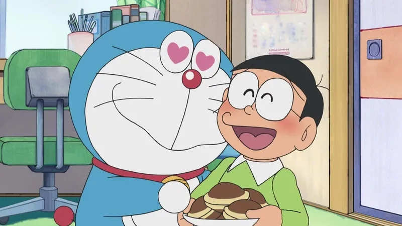 Coi Doraemon và Nobita khám phá những cuộc phiêu lưu hấp dẫn