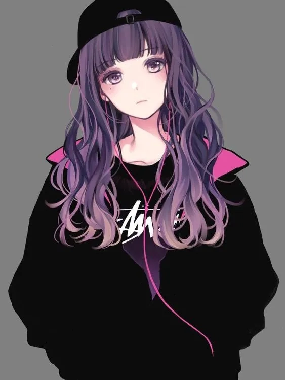 Hình ảnh anime ngầu nữ đầy mạnh mẽ và thần thái cuốn hút