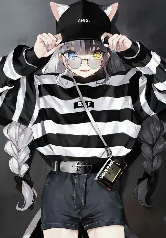 Hình ngầu anime nữ phong cách chất lừ dành cho tín đồ anime