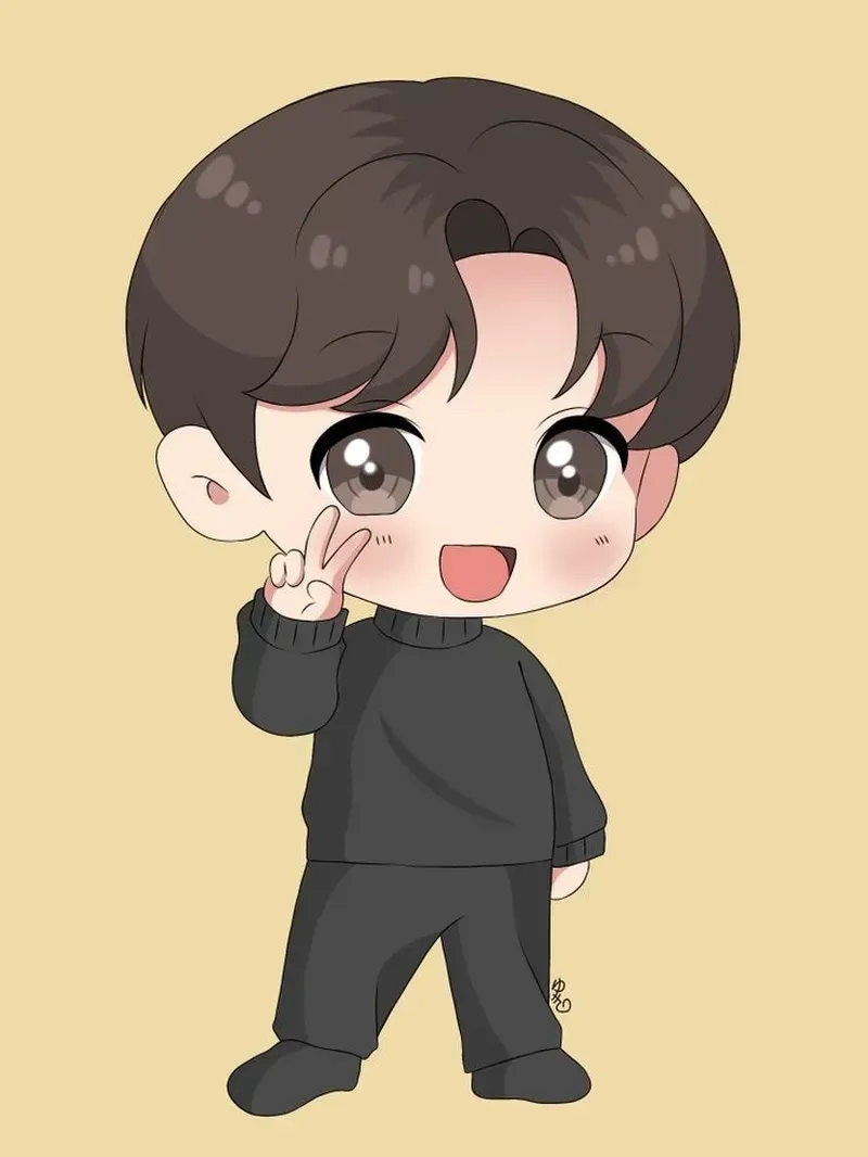 Khám phá ảnh cute nam chibi đẹp ngọt ngào