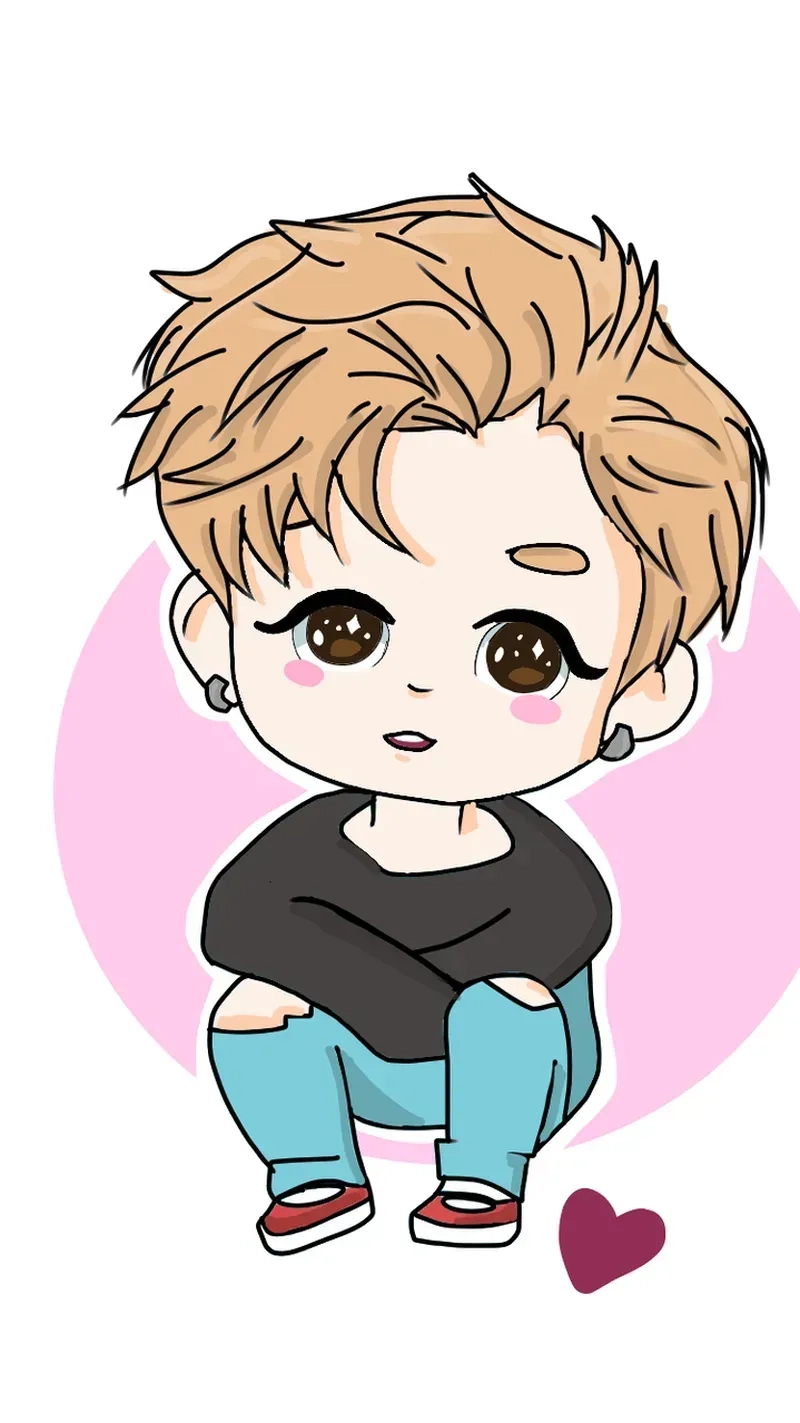 Tham khảo ảnh chibi nam dễ vẽ đơn giản