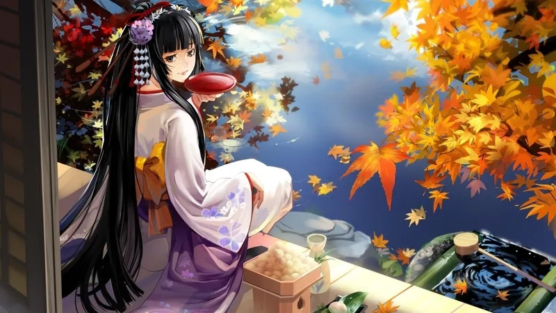 Chiêm ngưỡng hình nền ngầu nữ anime ấn tượng