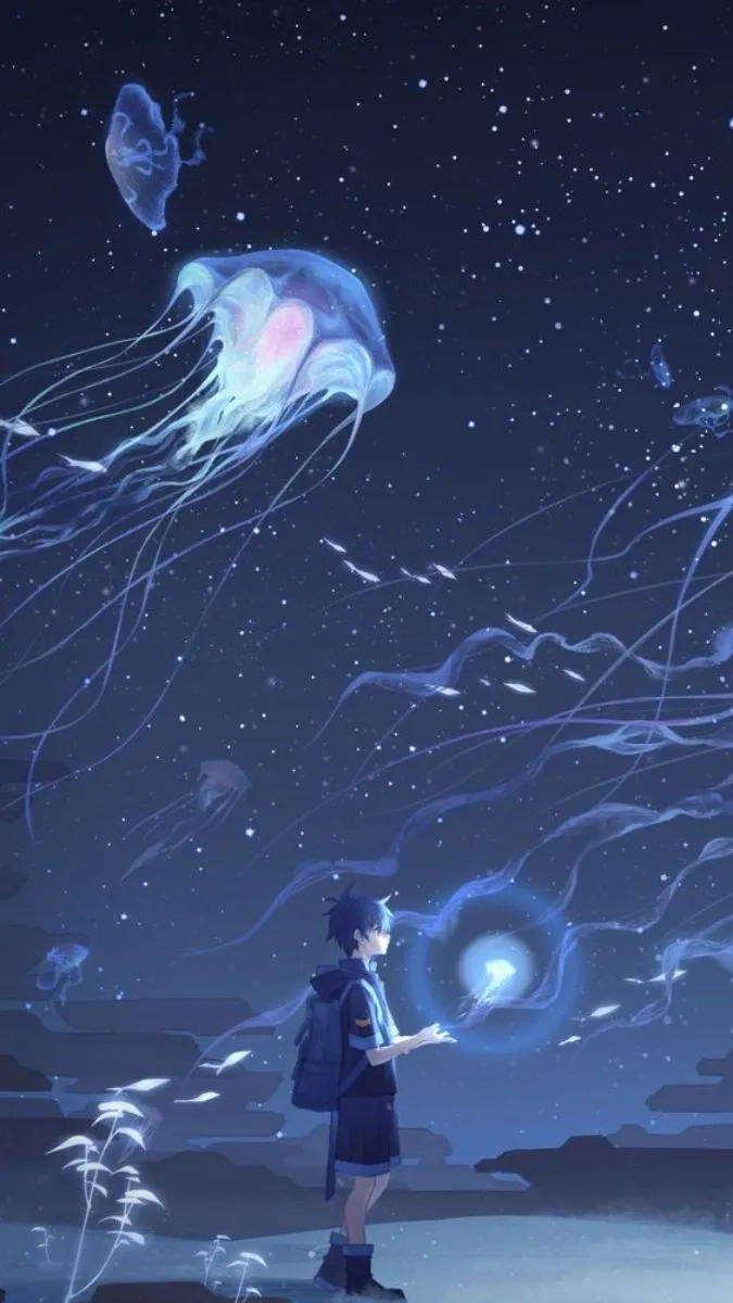 Sự kết hợp hoàn hảo giữa đáng yêu và mạnh mẽ với hình nền đẹp cute ngầu anime