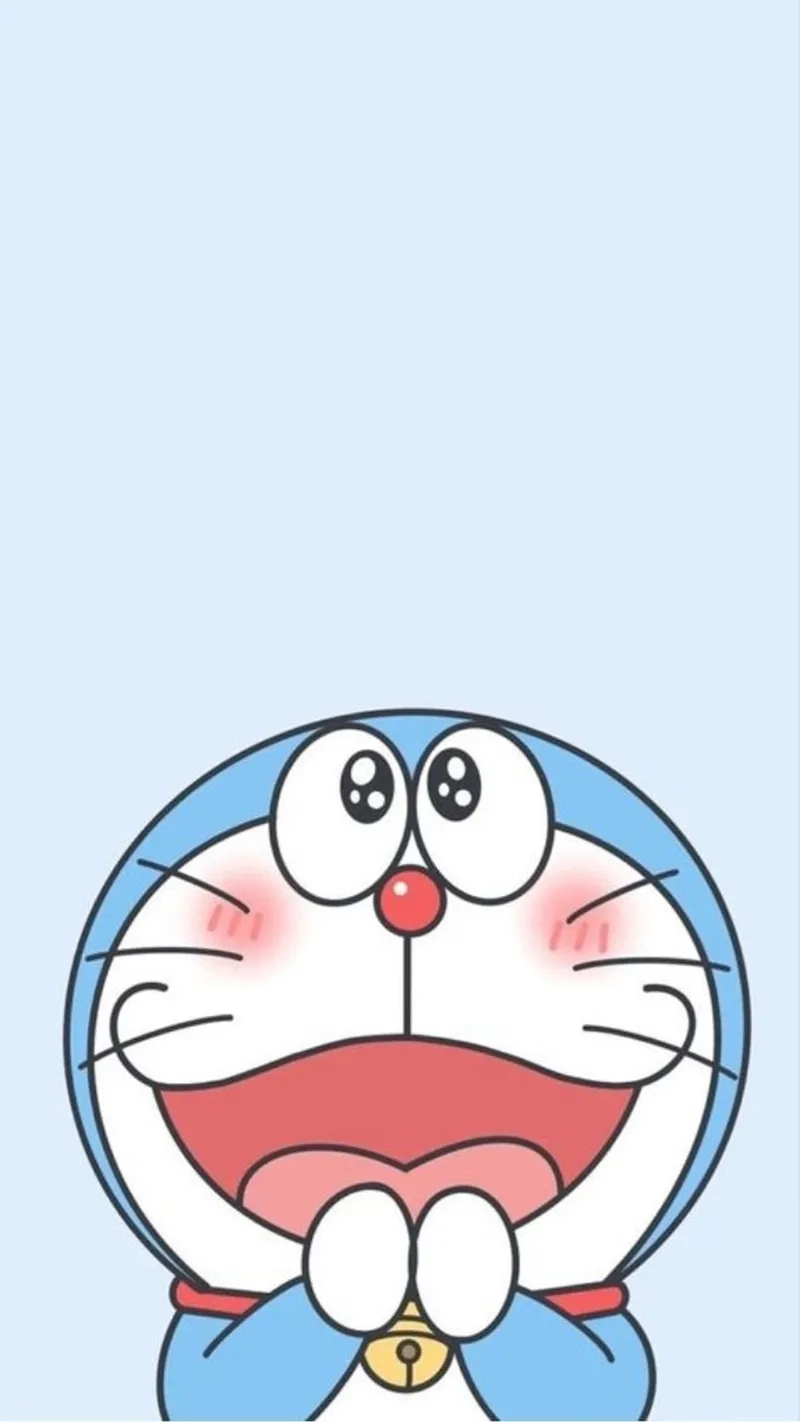 Hình nền điện thoại cute Doraemon dành cho tín đồ yêu sự dễ thương