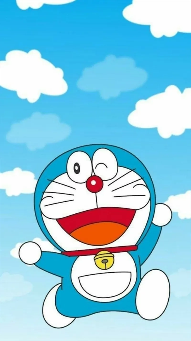 Hình nền điện thoại Doremon và Nobita đôi bạn thân đáng yêu nhất