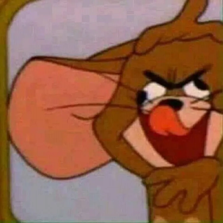 Jerry face meme giúp bạn truyền tải tâm trạng chân thực nhất