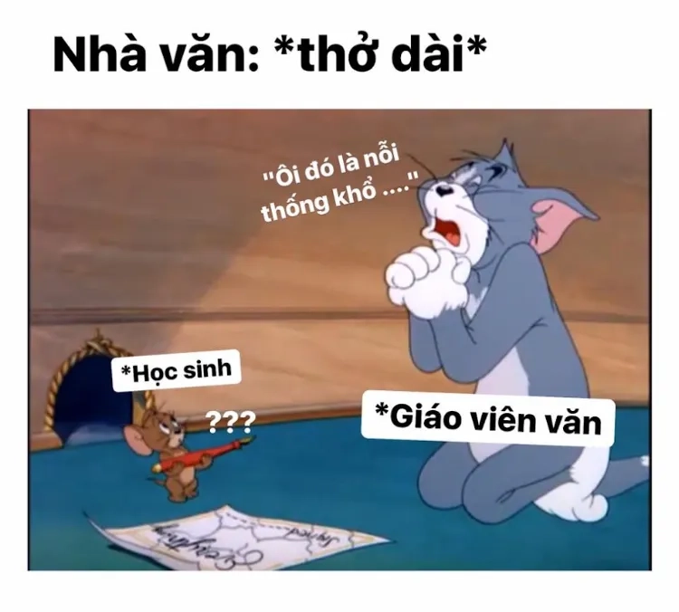 Tom Jerry meme giúp bạn thể hiện cảm xúc chân thực nhất