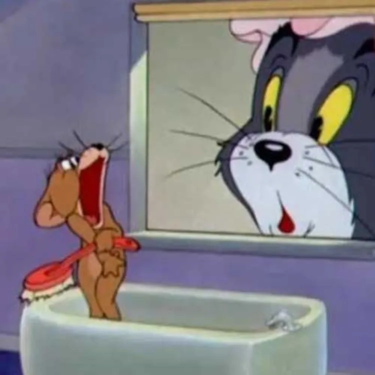 Ảnh meme Tom and Jerry cực chất để troll bạn bè