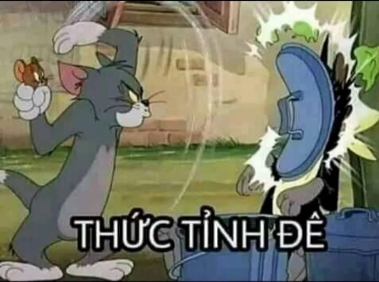 Meme Tom and Jerry gốc chuẩn không cần chỉnh để tạo trend