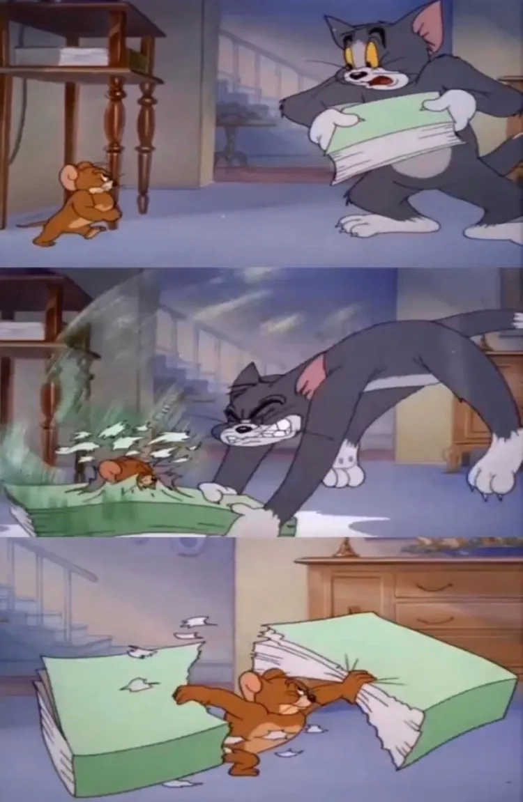 Tom and Jerry meme Việt Nam với phong cách độc đáo và thú vị