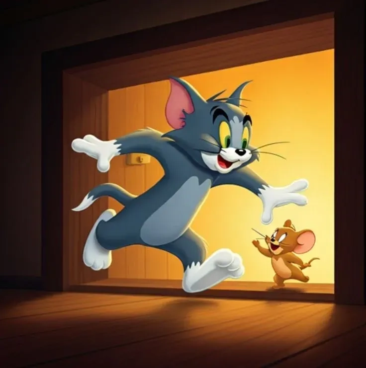 Meme Tom and Jerry love dành cho những khoảnh khắc tình cảm đặc biệt