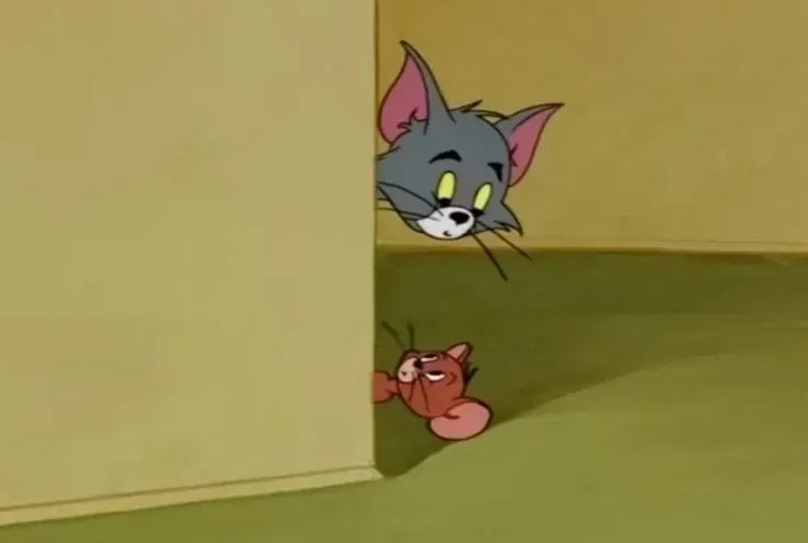 Tom and Jerry meme love khi tình yêu cũng có lúc éo le