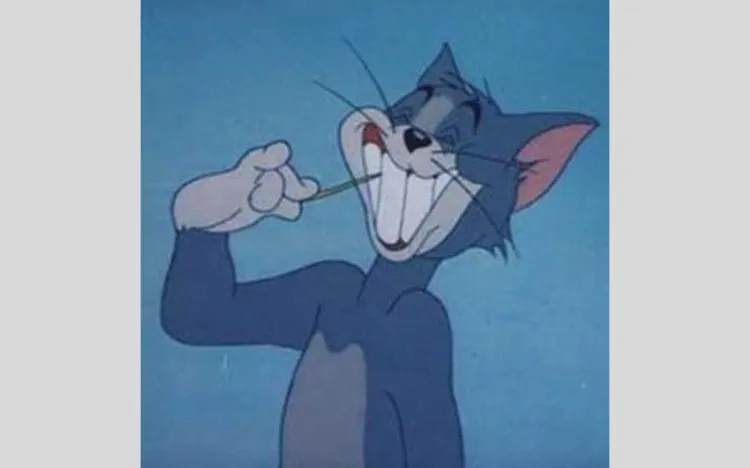 Meme mèo Tom khi bạn bất lực trước tình huống oái ăm