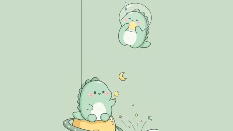 Bộ sưu tập hình ảnh khủng long chibi dành riêng cho bạn yêu cute