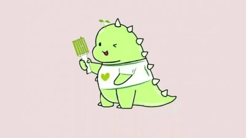 Khơi nguồn sáng tạo cùng ý tưởng vẽ chibi khủng long cực cool