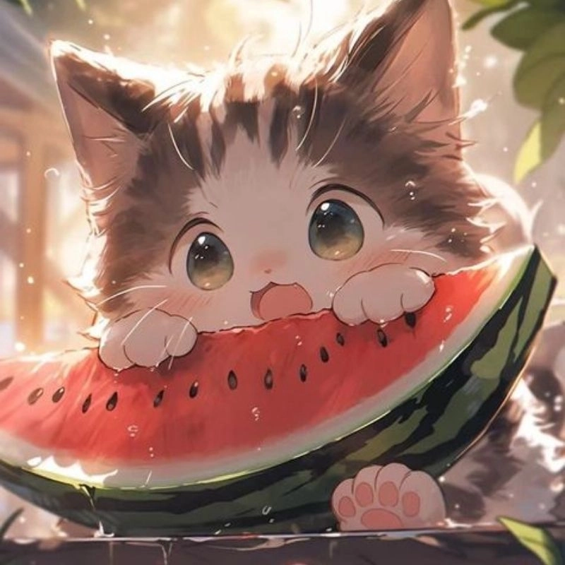 Ngắm nhìn mèo chibi dễ thương khiến tim bạn tan chảy