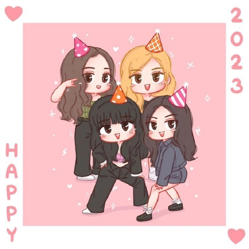 Tải ngay loạt ảnh chibi blackpink cute siêu đáng yêu