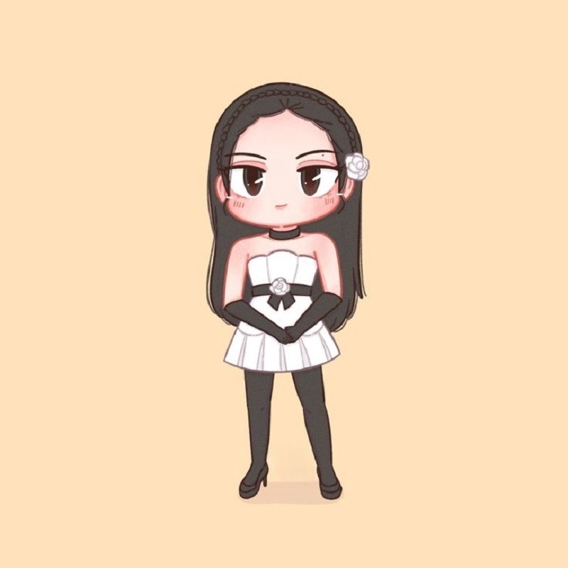 Cận cảnh blackpink chibi cute jisoo đáng yêu hết nấc