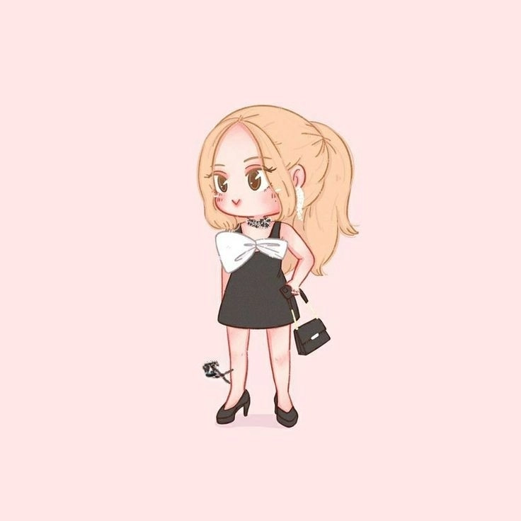 Tuyển tập ảnh rose blackpink cute chibi đẹp miễn chê