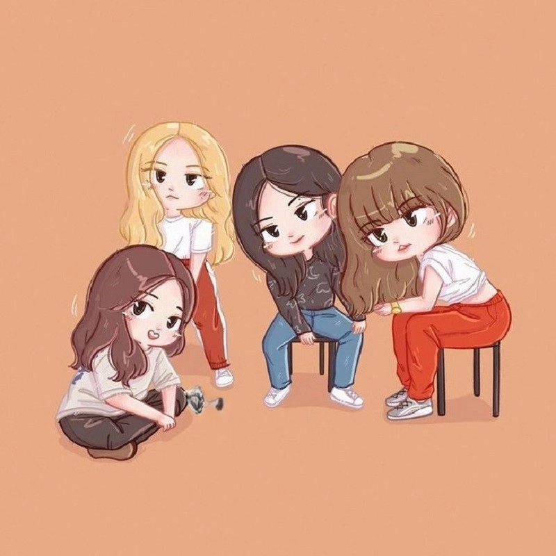 Chiêm ngưỡng loạt ảnh chibi blackpink cute lung linh sắc nét