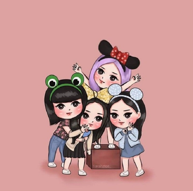 Tổng hợp hình ảnh blackpink cute chibi cho dân mê Kpop