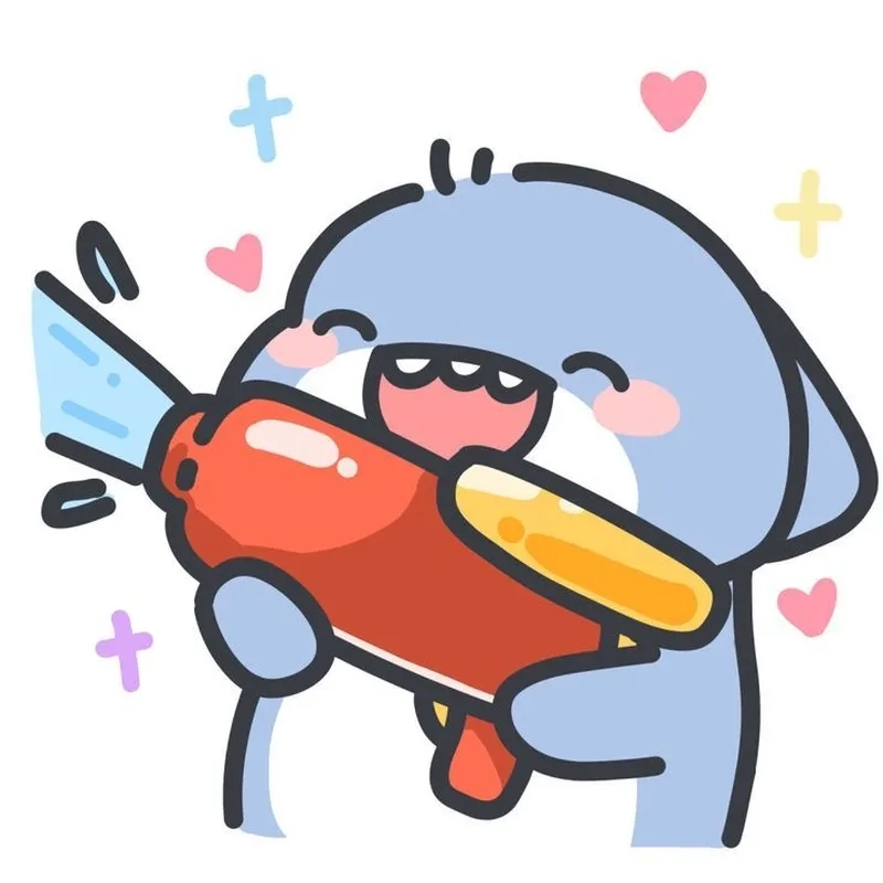 Tự tay vẽ con cá mập chibi siêu đơn giản