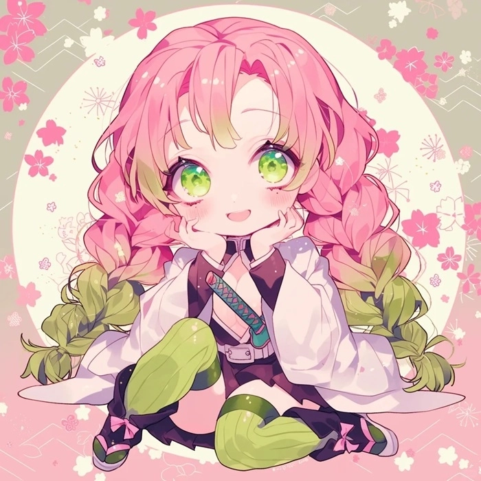 Chiêm ngưỡng Mitsuri Kanroji chibi đẹp mê mẩn mọi ánh nhìn