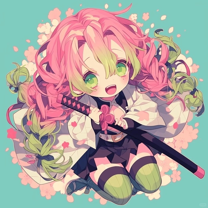 Chibi Mitsuri dễ thương hút hồn fan anime mỗi khi ngắm nhìn