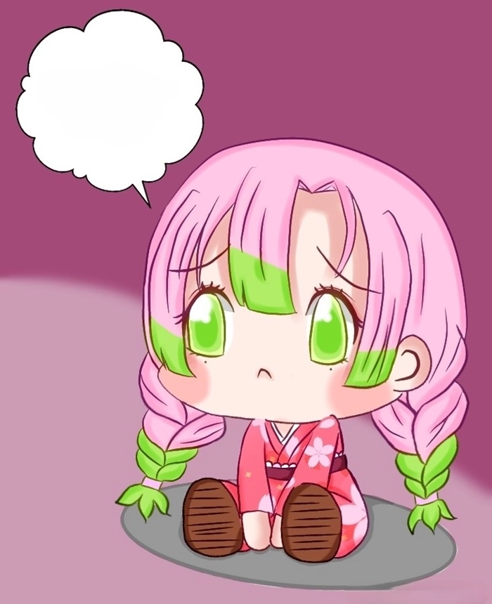 Mitsuri chibi đáng yêu khiến cộng đồng mạng phát sốt