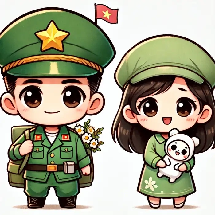 Top mẫu hình bộ đội chibi hot được yêu thích nhất