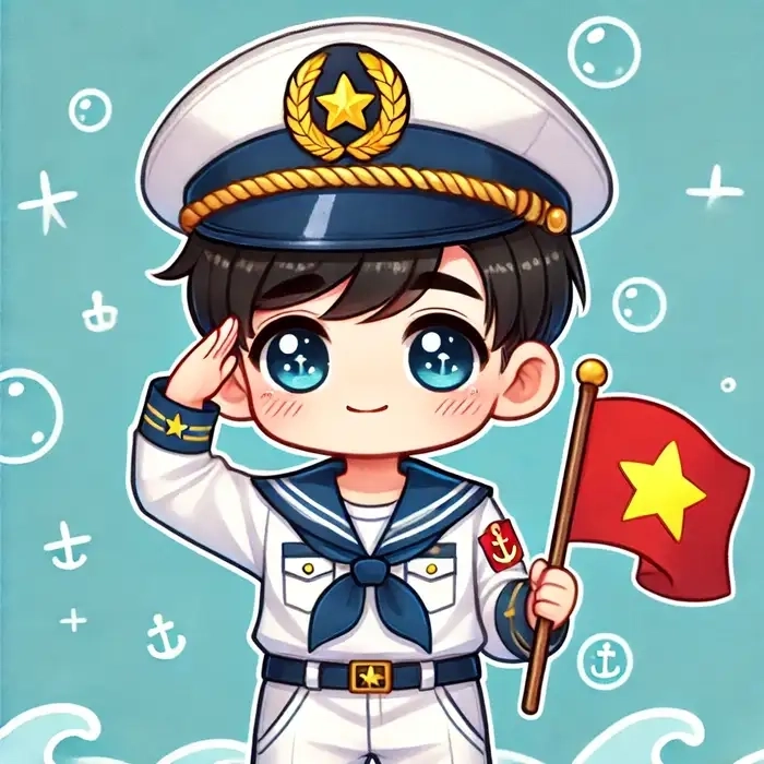 Bộ hình chibi bộ đội tạo cảm hứng cho người yêu tranh