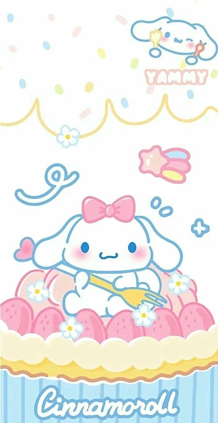 Tải ngay bộ Cinnamoroll hình nền cực xinh chuẩn gu gen Z