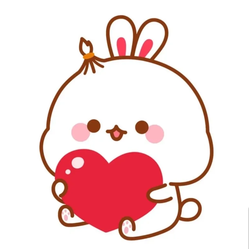 Thỏ con dễ thương chibi là lựa chọn hoàn hảo cho ảnh đại diện