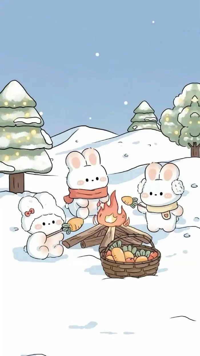 Cùng khám phá hình thỏ cute làm bừng sáng không gian sống