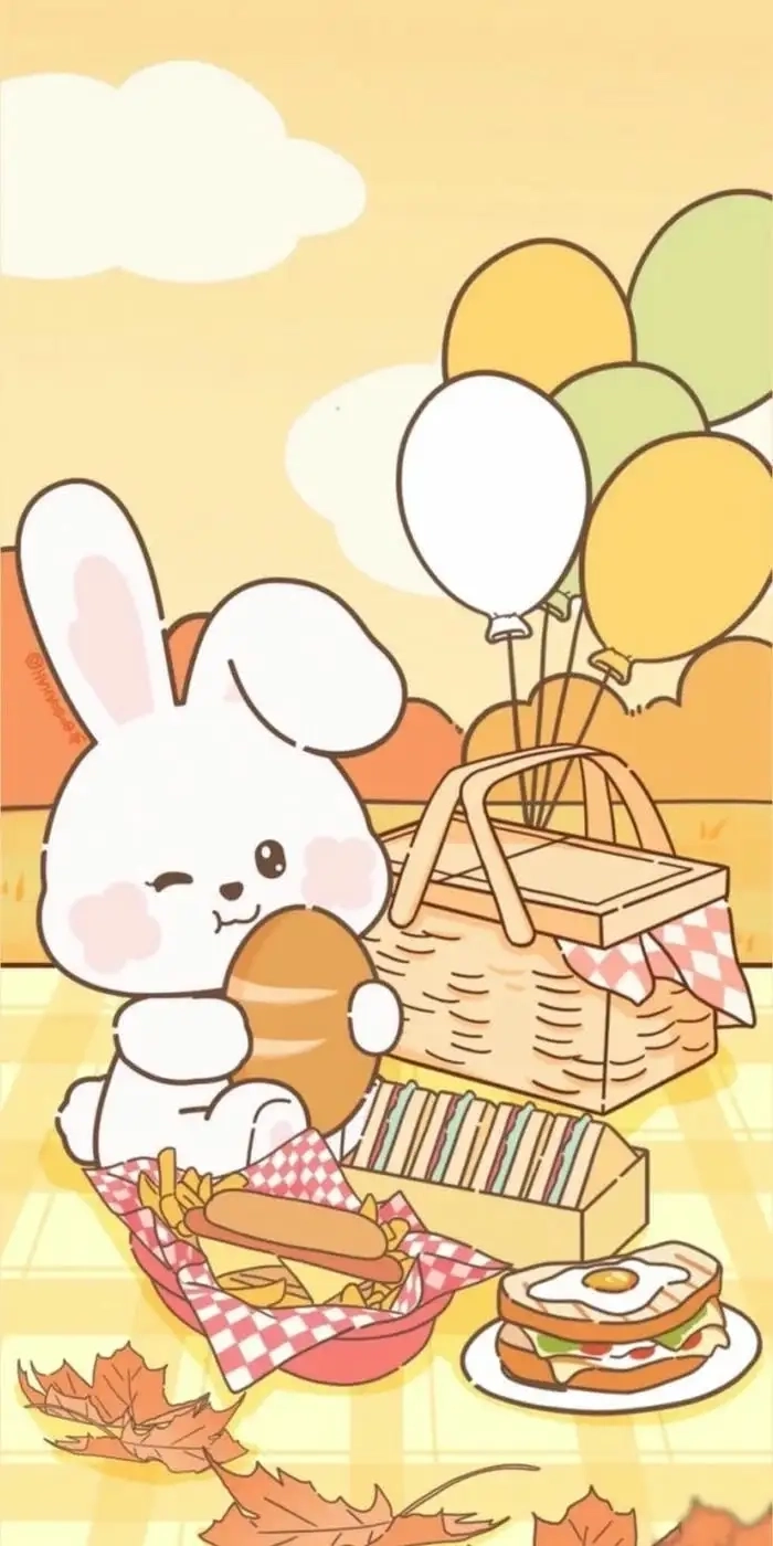 Chọn hình cute thỏ siêu xinh để làm ảnh nền điện thoại