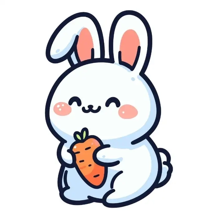 Chọn ngay hinh tho cute cho avatar hoặc status dễ thương