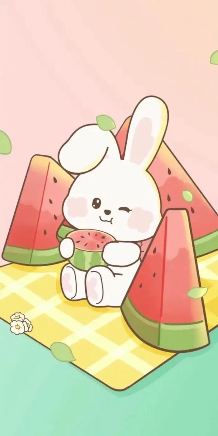 Chibi cute thỏ cute siêu dễ thương làm tan chảy mọi ánh nhìn